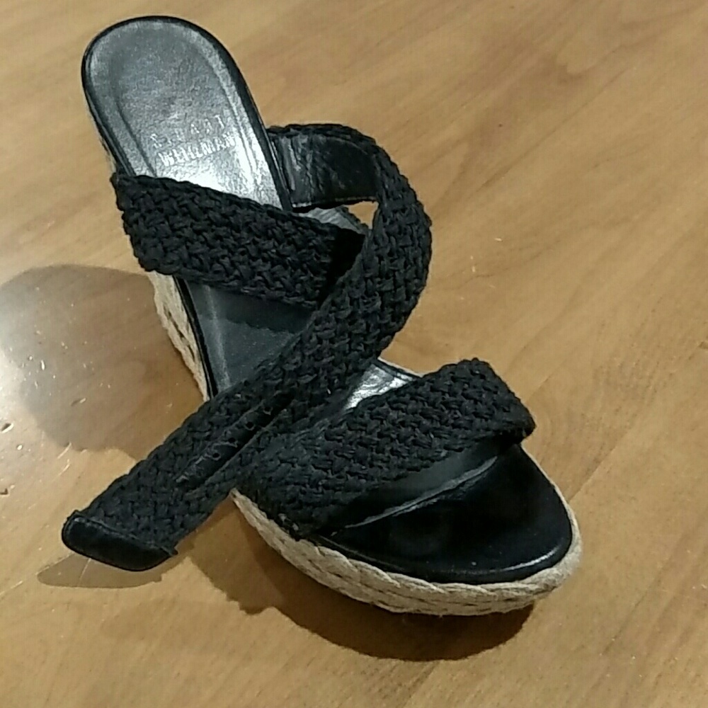 Stuart Weitzman Espadrille Wedges
